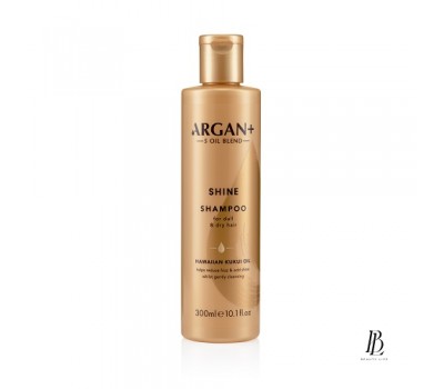 Argan+ Шампунь для волосся Hawaiian Kukui Oil Shine 300 мл