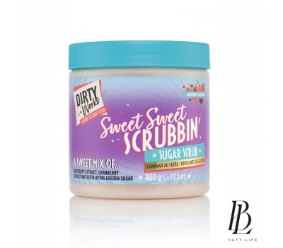 Dirty Works Цукровий скраб для тіла Sweet Sweet Scrubbin' Fruity 400г Dirty Works Цукровий скраб для тіла Sweet Sweet Scrubbin' Fruity 400г