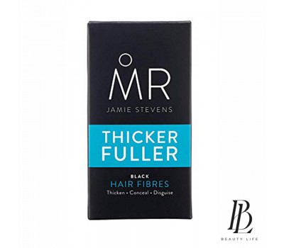 MR Jamie Stevens Thickening System Keratin Hair Fibres Кератинові  волока волосся, чорний, 15г