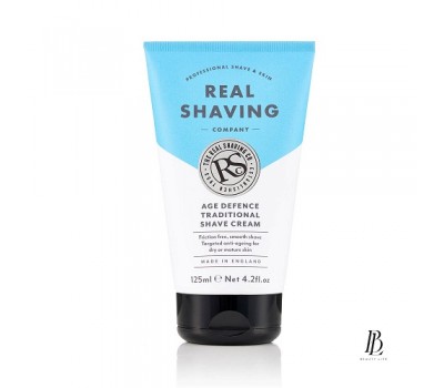 The Real Shaving Company Крем для гоління Age Defence traditional 125 мл The Real Shaving Company Крем для гоління Age Defence traditional 125 мл