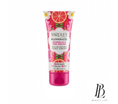 Yardley Крем для рук Flowerazzi Magnolia & Pink Orchid
