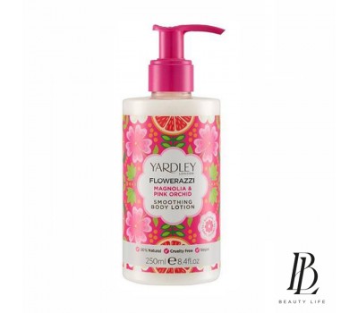 Yardley Лосьйон для тіла Flowerazzi Magnolia & Pink Orchid 250мл