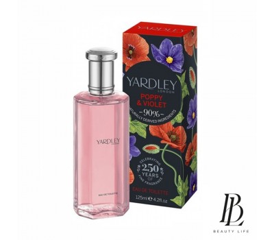 Yardley Туалетна вода Poppy & Violet 125мл
