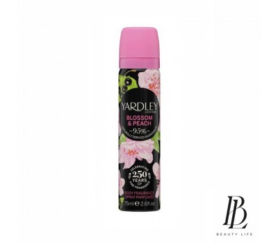 Yardley Дезодорант Blossom & Peach 75 мл