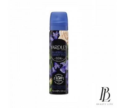 Yardley Дезодорант Bluebell & Sweetpea 75мл