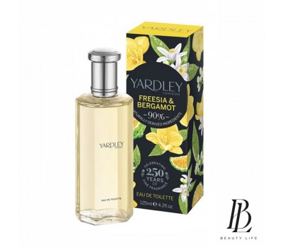 Yardley Туалетна вода Freesia & Bergamot 125мл