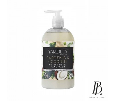 Yardley Рідке мило для рук Gardenia & Coconut Moisturising 